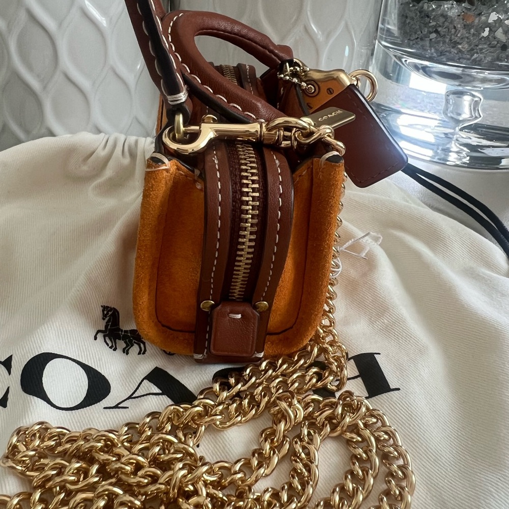 Coach 1941 Mini Rogue Keychain Bag (customized)